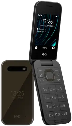 HMD Peruspuhelin 2660 Flip musta - 1