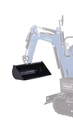 Scheppach EXC815 kaivinkoneen tasauskauha 70 cm - 3