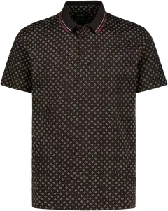 London Fog miesten jersey-pikeepaita 195LF30254 - Dark brown - 1