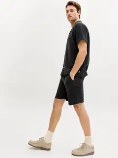 JJ REBEL miesten shortsit Jrebjason - BLACK - 5