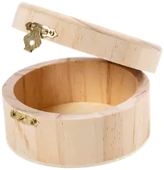 Creativ Company pyöreä rasia, puuta - 3