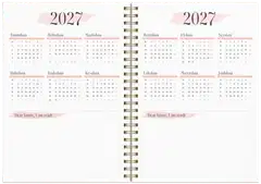 Burde Life Planner Pink A5 26/27 - 8