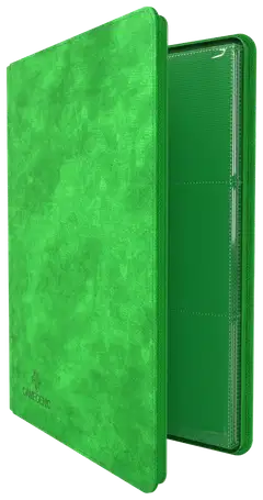 Gamegenic Zip-Up 18-taskuinen korttikansio, vihreä - 2
