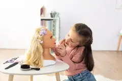 Smoby My Beauty Kampauspää, vaaleat hiukset - 7
