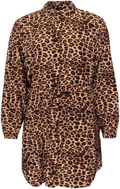 House naisten tunika 228H342509 - aop leopard - 1