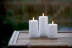 Airam SARABY LED 3-SET PÖYTÄK. IP44 VALK. - 3