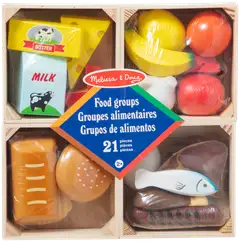 Melissa & doug Leikkisetti Ruokaryhmät - 1
