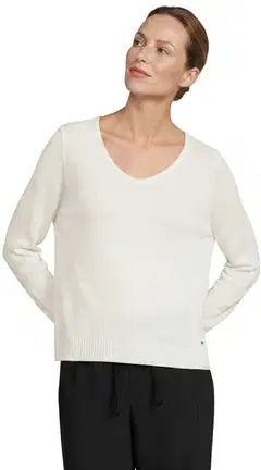 London Fog naisten villaneule 213L265001 - white - 3