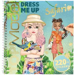 TOPModel Dress Me Up Tarrakirja Safari - 1