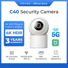 Imilab C40 4K WiFi -valvontakamera sisäkäyttöön CMSXJ112A - 18