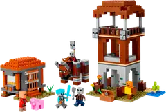 LEGO® Minecraft 21278 Ryöstelijöiden etuvartioasema ja Tuhokylvyri - 4