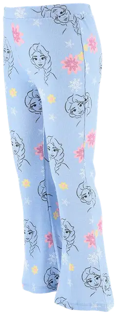 Frozen Lasten flare leggingsit ZH10067 - Lila all over print - 2
