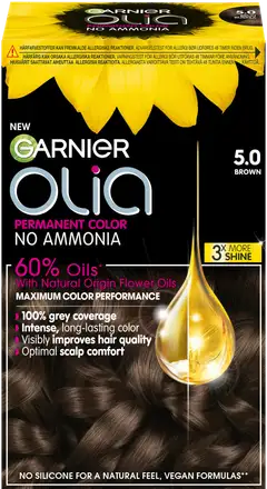 Garnier Olia 5.0 Brown kestoväri 174ml - 1