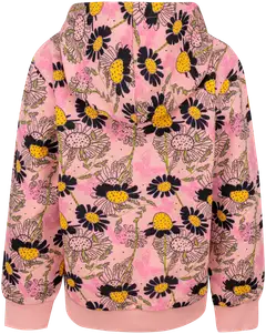 Ciraf lasten collegehuppari flower 25TC242820 - Pink AOP - 2