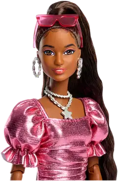 Barbie Deluxe Style Pinkissä Mekossa - 4