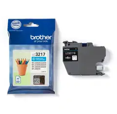 Brother mustekasetti LC3217C sininen - 3