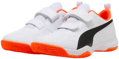 Puma lasten sisäpelikengät Tenaz V Jr - Puma White-Puma Black-Orange - 3