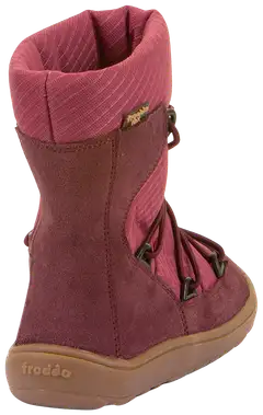 Froddo lasten talvipaljasjalkakenkä Tex Track Wool - bordeaux - 5