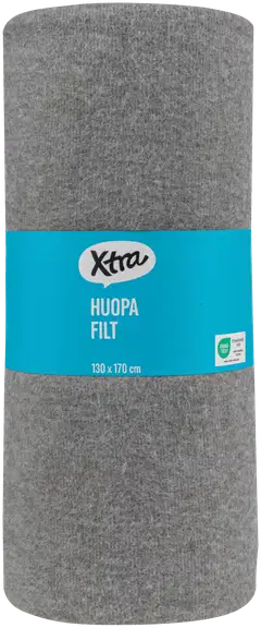 Xtra huopa Melange 130x170 cm vaaleanharmaa - 2