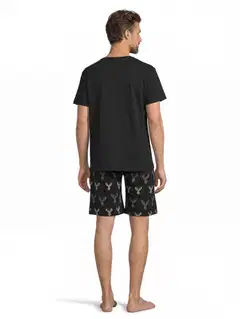 House miesten shortsipyjama 191H422611 - DARK GREY - 4