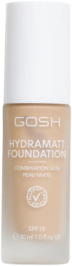 Gosh Hydramatt Foundation meikkivoide 30 ml - Medium - 1