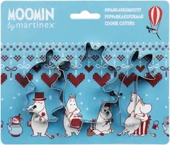 Martinex Muumi piparimuottisettti 3kpl sydäntalvi - 1