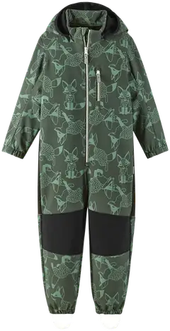 Reima lasten softshell-haalari Nurmes - Thyme green - 1