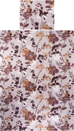 House satiinipussilakanasetti Auria 150x210 cm malva - 1