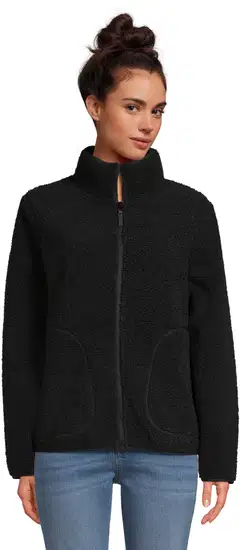 WKLY. naisten pileetakki 225W312664 - Black - 1