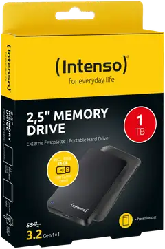 Kiintolevy Intenso 2,5" HDD 1TB+64GB USB - 2