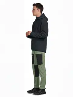 Luode12 miesten retkeily- ja ulkoiluhousut 204L112656 - oil green - 4