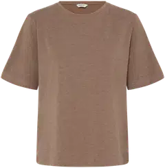 B.young naisten t paita Bypamila SL - Sepia Tint Melange - 1