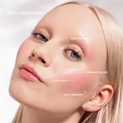 Lumene Voidemainen meikkipuikko Cool Pink 4,5 g - light brown - 4