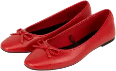 TEX naisten ballerinat I981000 - RED - 1