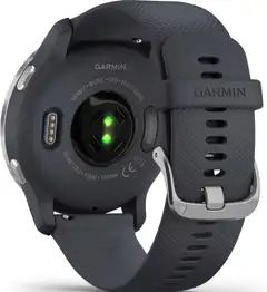 Garmin älykello Venu 2, graniitinsinen/hopea - 5