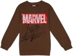 Spiderman lasten collegepaita SPQ20008 - Brown - 1