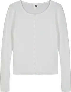 WKLY. naisten ribbineuletakki 213W000152 - Off white - 1