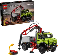 LEGO® Technic 42242 Nosturilla varustettu Mercedes-Benz Unimog U 5023 - 1