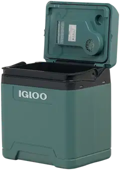 Igloo termosähköinen kylmälaukku IE27 ACDC, tilavuus 27l, vihreä - 8