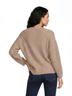 House naisten neulepusero soft 213H264012 - Beige - 3