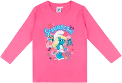 Smurffit lasten pitkähihainen trikoopaita - punainen (fuksia) - 1