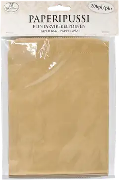 J.K. Primeco paperipussi 13 x 18cm natur 20 kpl - 1