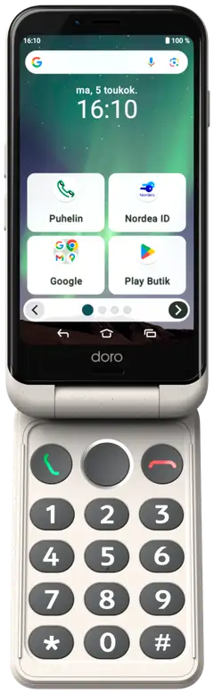 Doro Aurora A21 valkoinen älypuhelin - 6