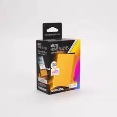 Gamegenic Matte Prime -korttisuojat 66 × 91 mm, oranssi - 1