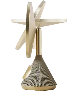 Waltter Magic Mirror LED meikkipeili langattomalla latauksella ja kaiuttimella kulta - 3