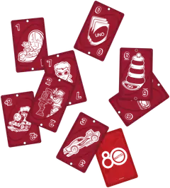 Uno-Korttipeli Mattel 80 V - 3