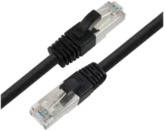 Wave S/FTP CAT6a Ethernet parikaapeli, 5m, Musta - 4