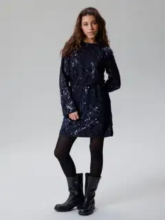 LMTD lasten paljettimekko - Night Sky - 2