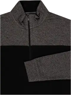 House miesten half-zip collegepusero 195H382504 - Black-Grey - 3
