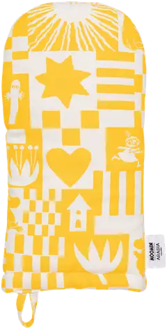 Moomin Arabia uunikinnas 15x34cm Juhlat keltainen - 1